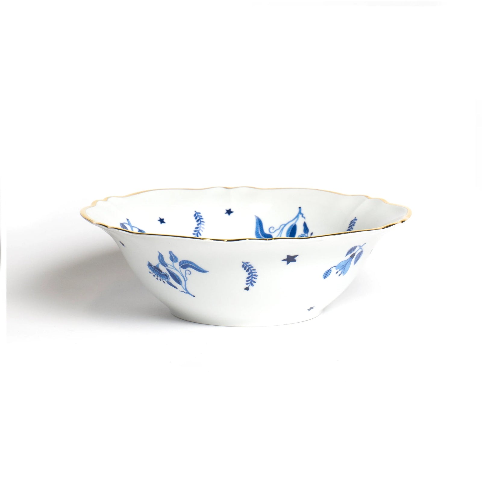 Ensaladera Porcelana Blue Flower