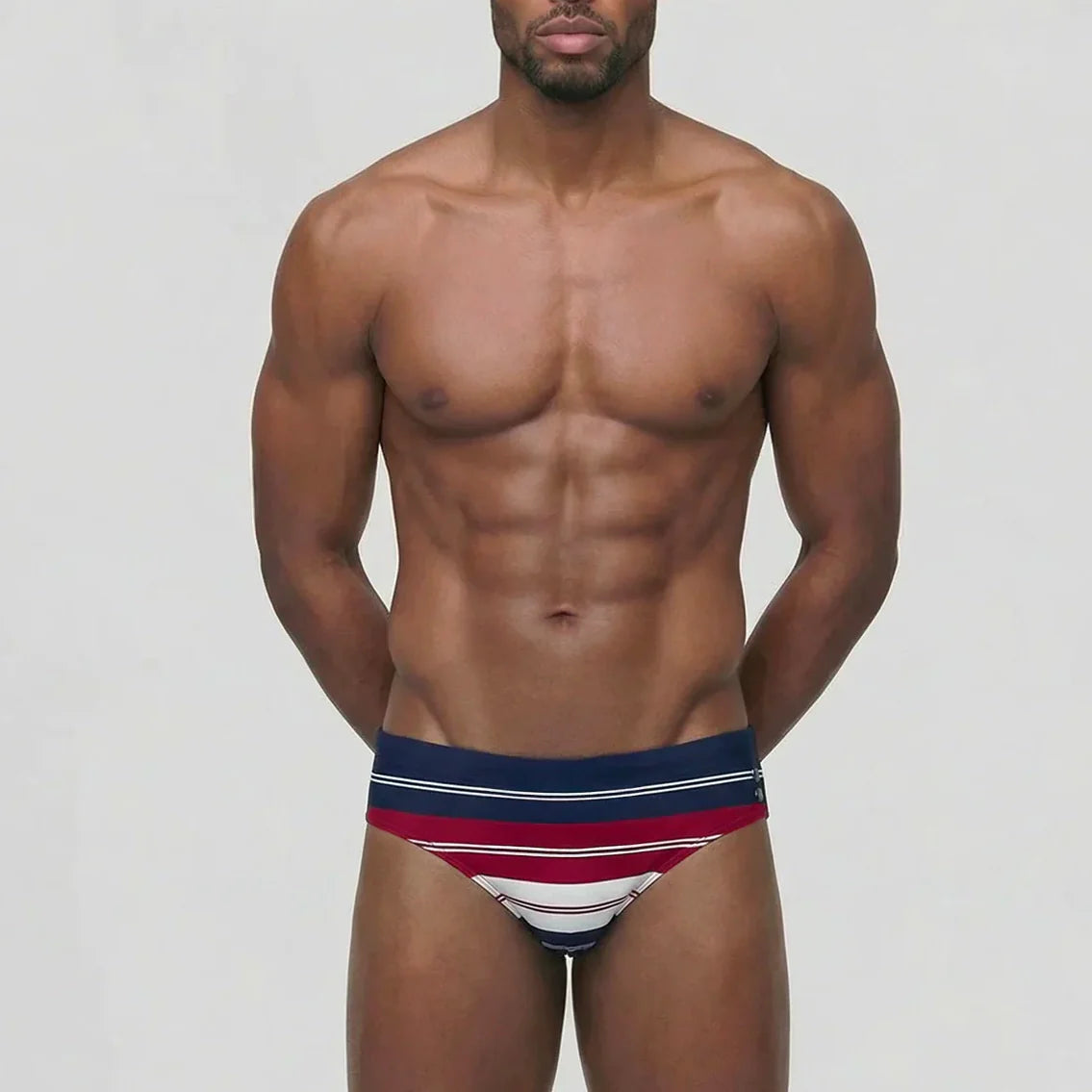 Bañador Slip Rayas. Ron Dorff