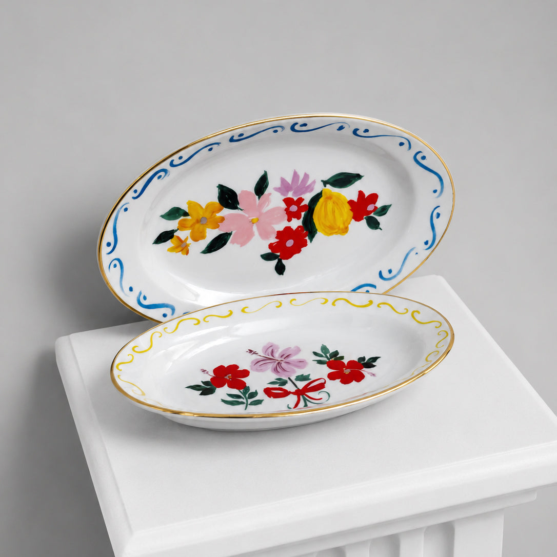 Porcelain Tray Limone