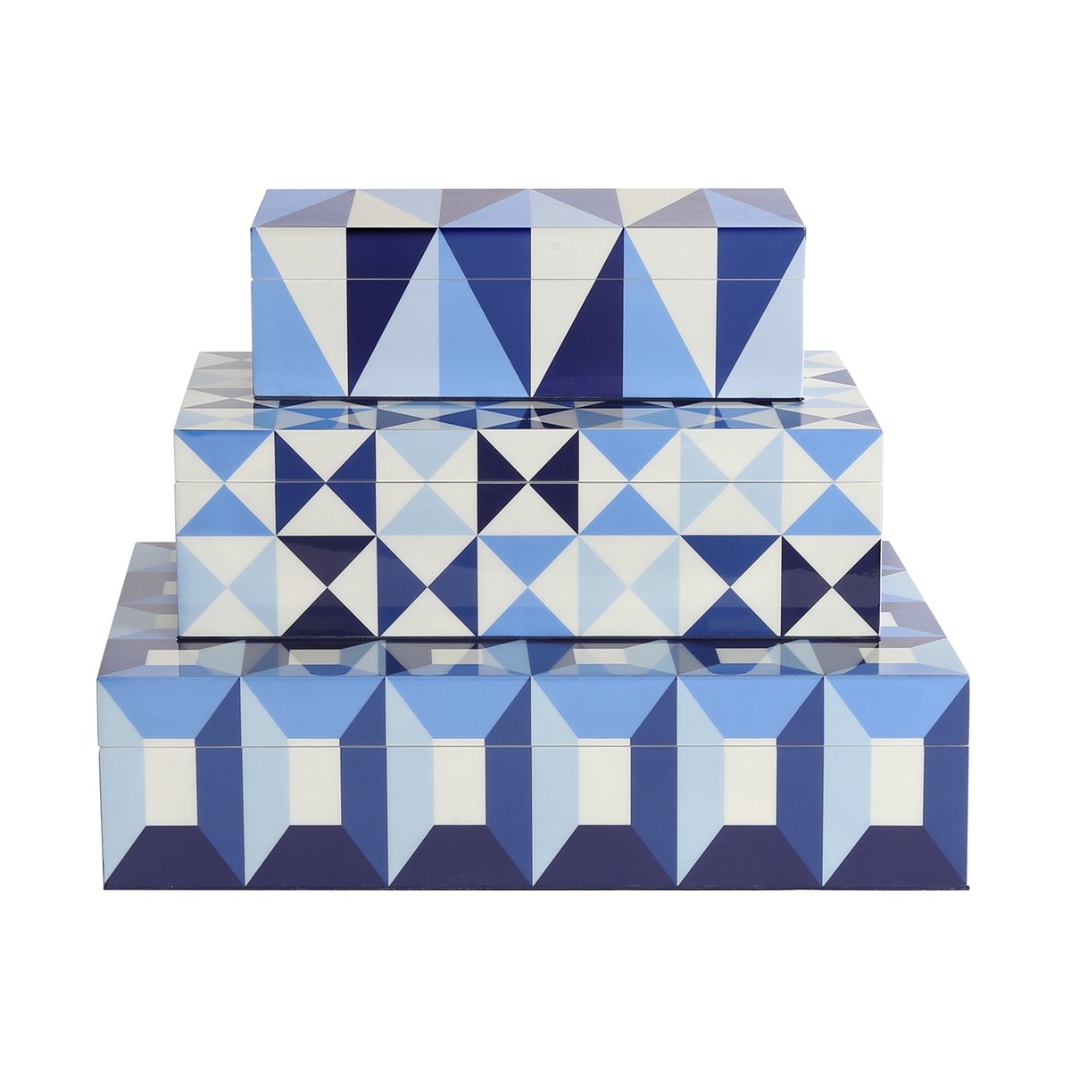Large Sorrento Lacquer Box. Jonathan Adler 