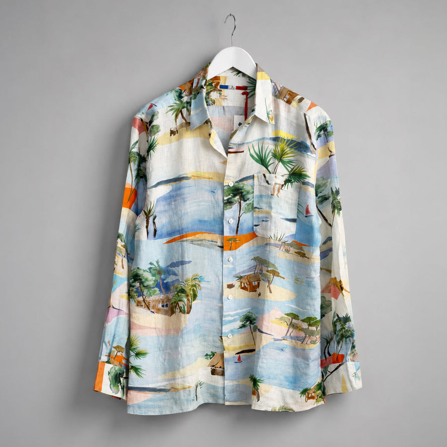 Camisa de lino La Pointe. G.kero Paris
