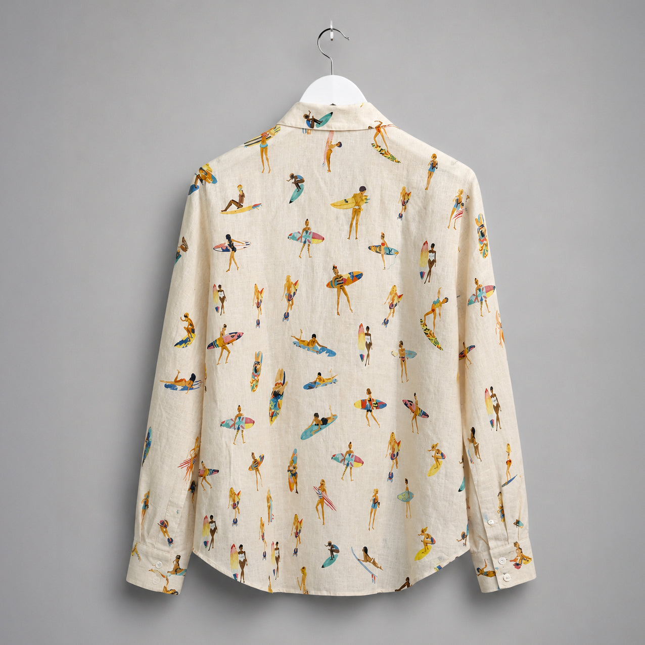 Surfeuses du Feu Linen Shirt. G.kero Paris