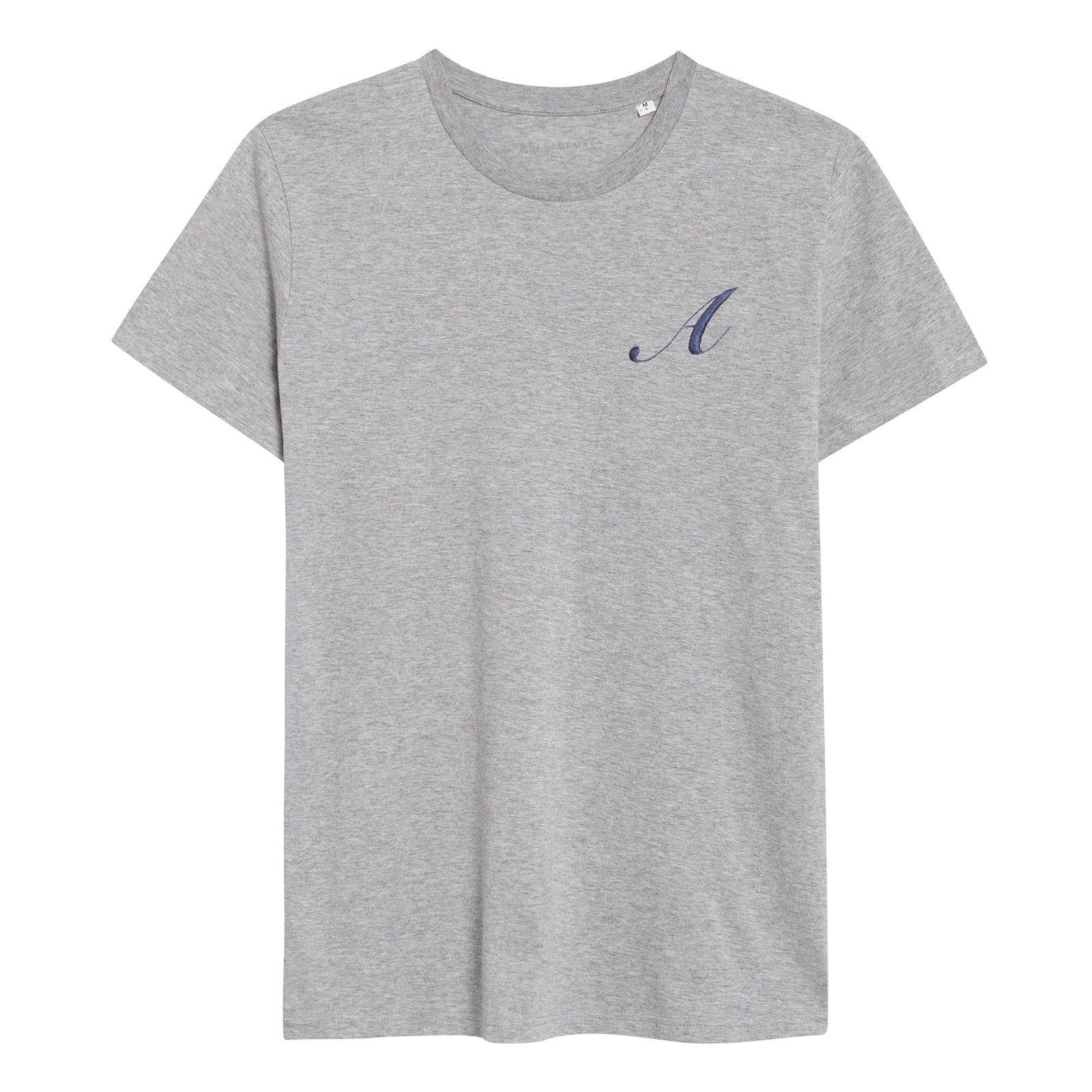 Camiseta Gris Personalizada con tus Iniciales