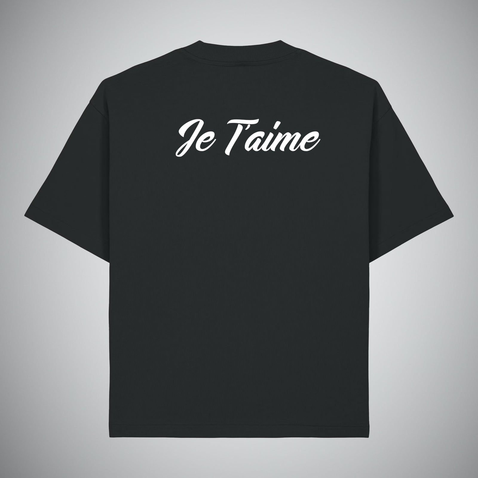 Oversized Black T-Shirt. ADM
