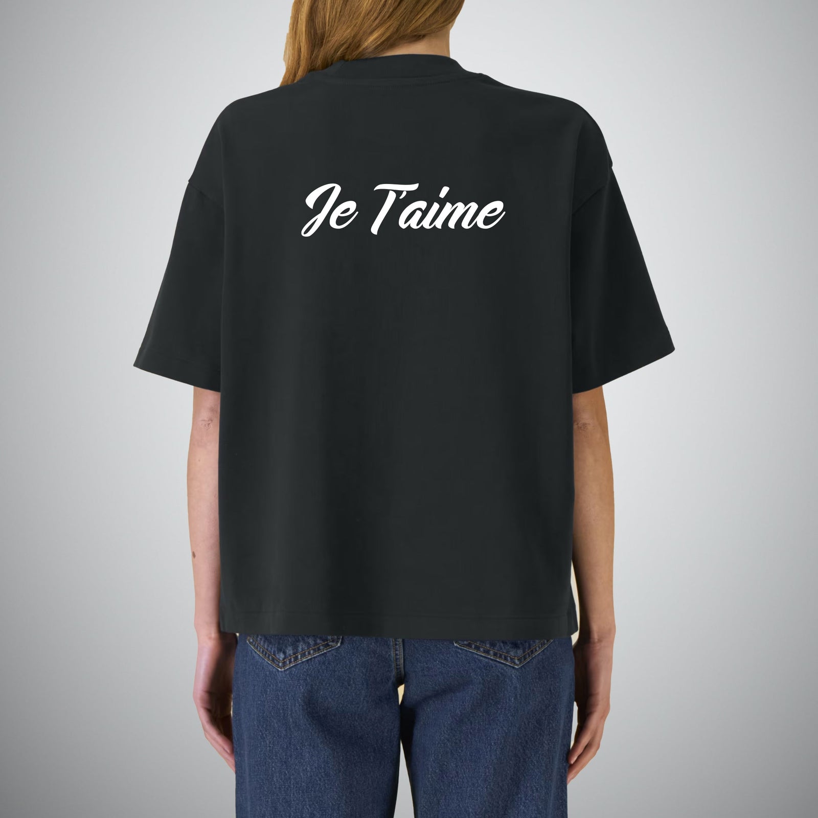 Oversized Black T-Shirt. ADM