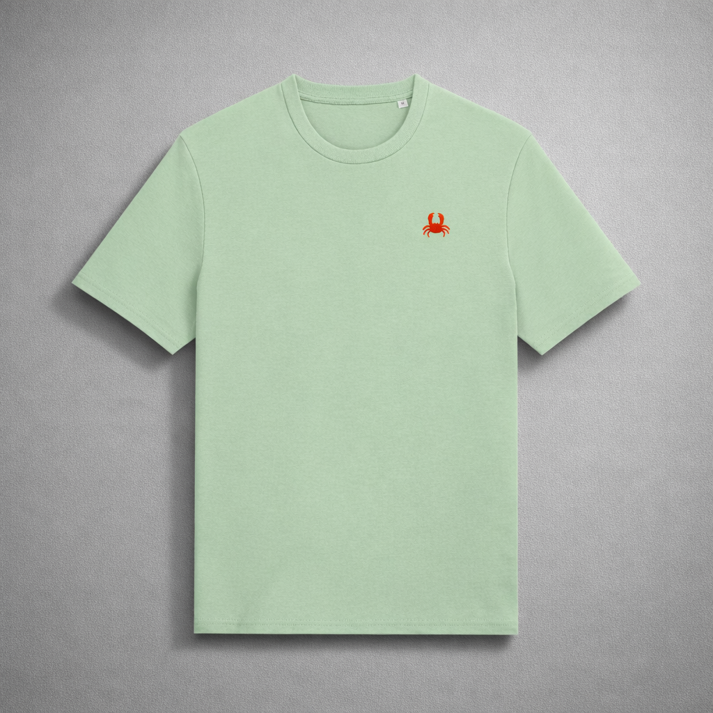Camiseta Verde Jade Cangrejo