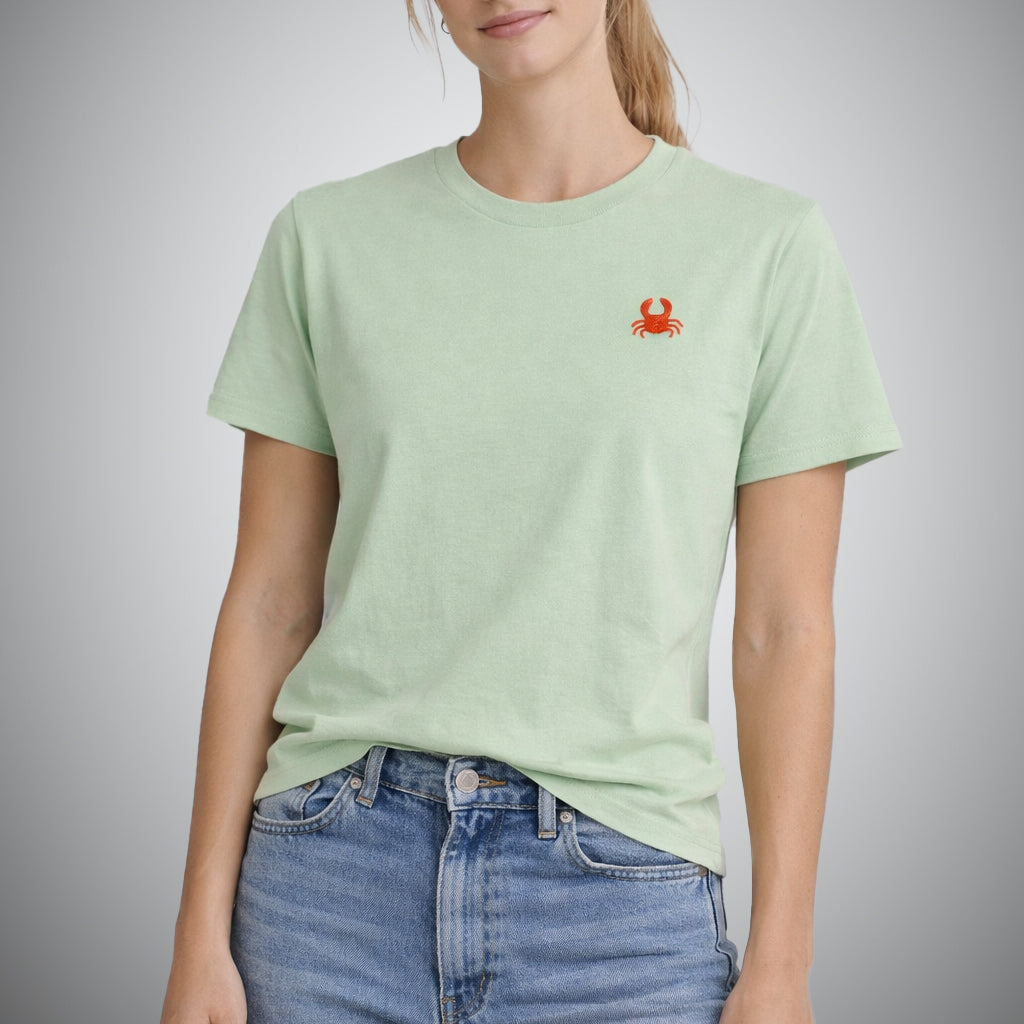 Camiseta Verde Jade Cangrejo