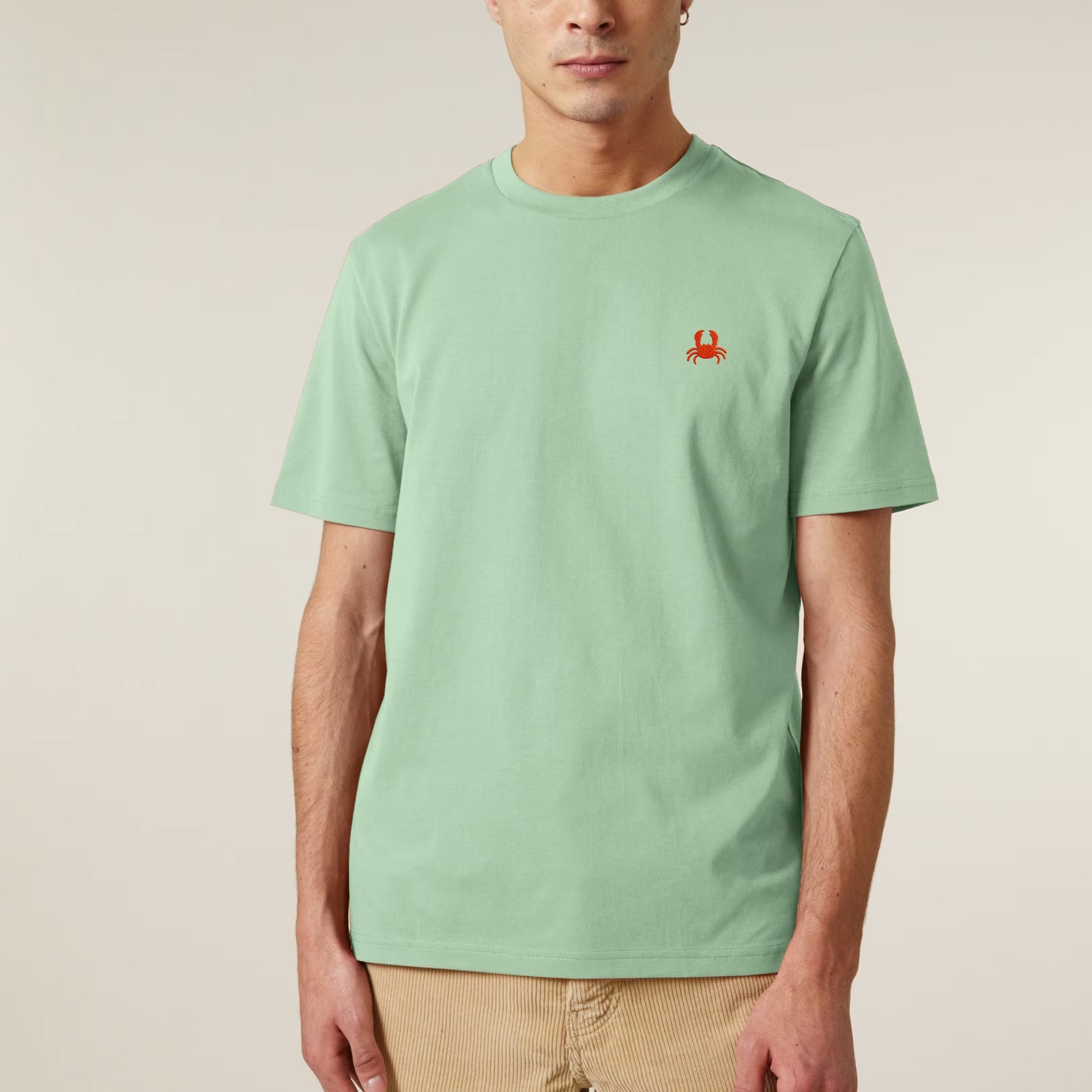 Camiseta Verde Jade Cangrejo