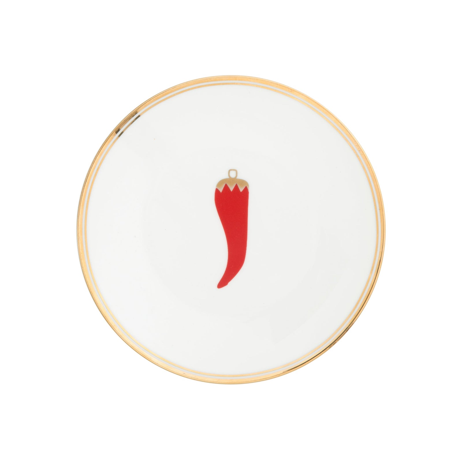 "Horn of Luck" Porcelain Plate . 15 cm