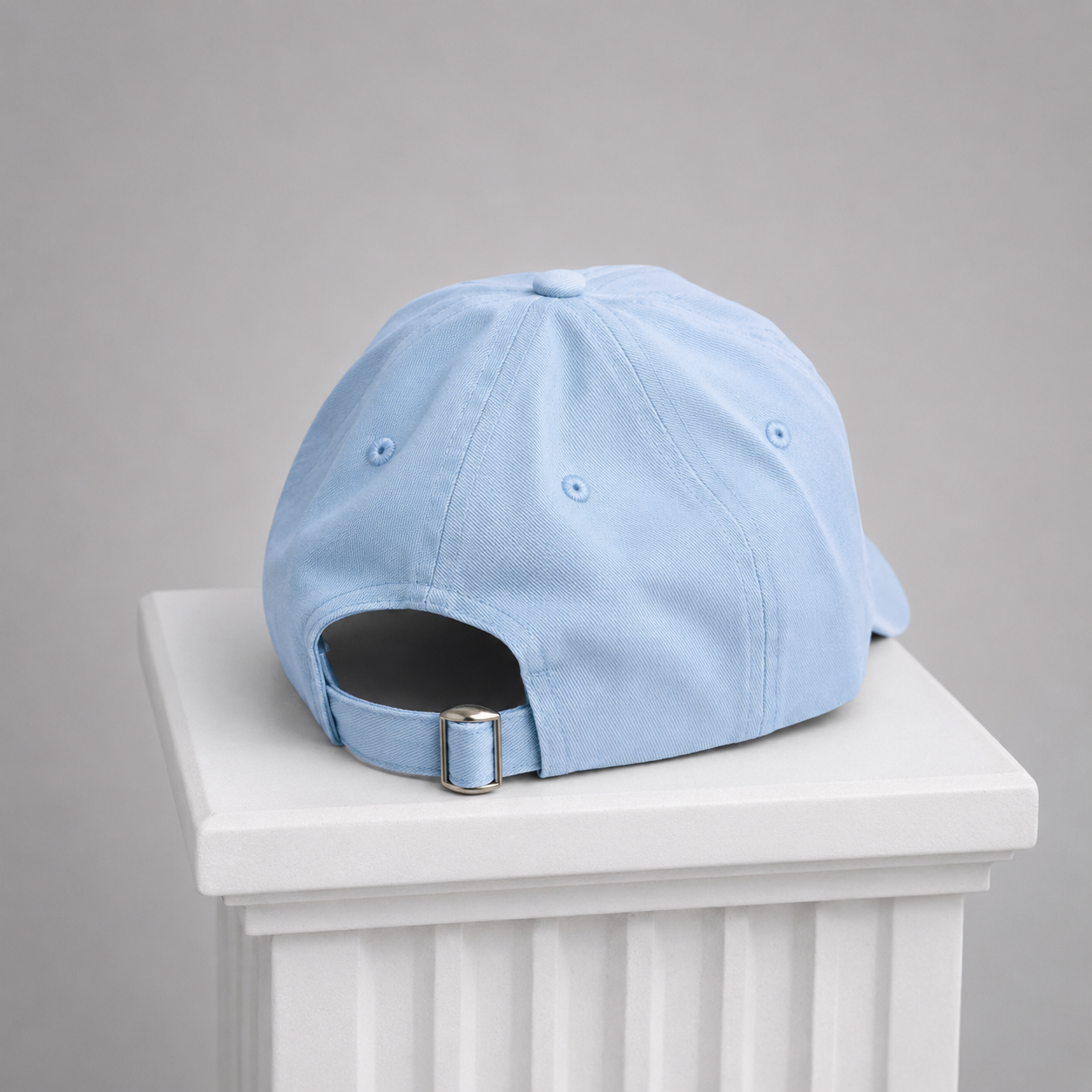 Blue Cap. Heart Embroidered