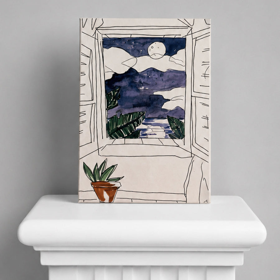 "Mi Ventana" Notebook by Fran G. Beivide