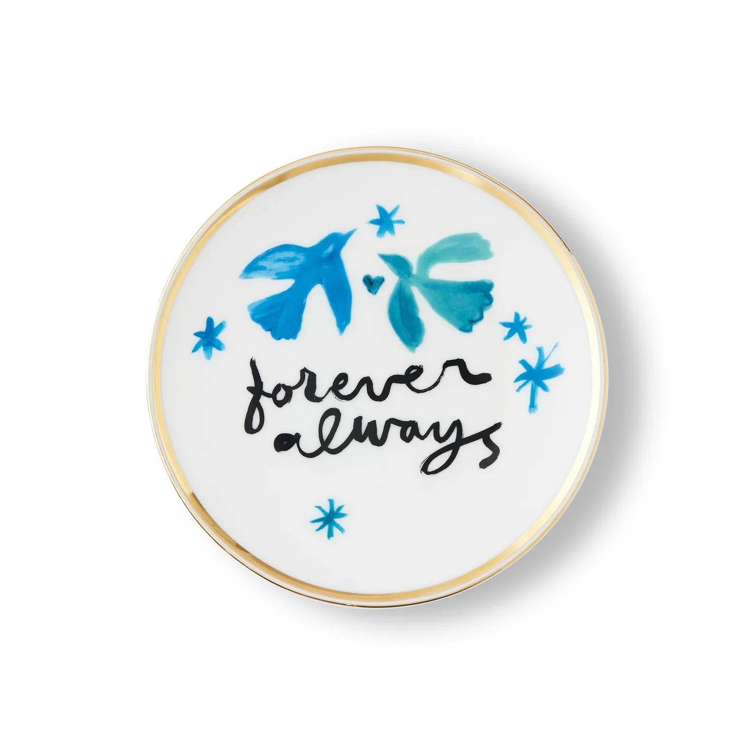 Porcelain Plate "Forever Always"
