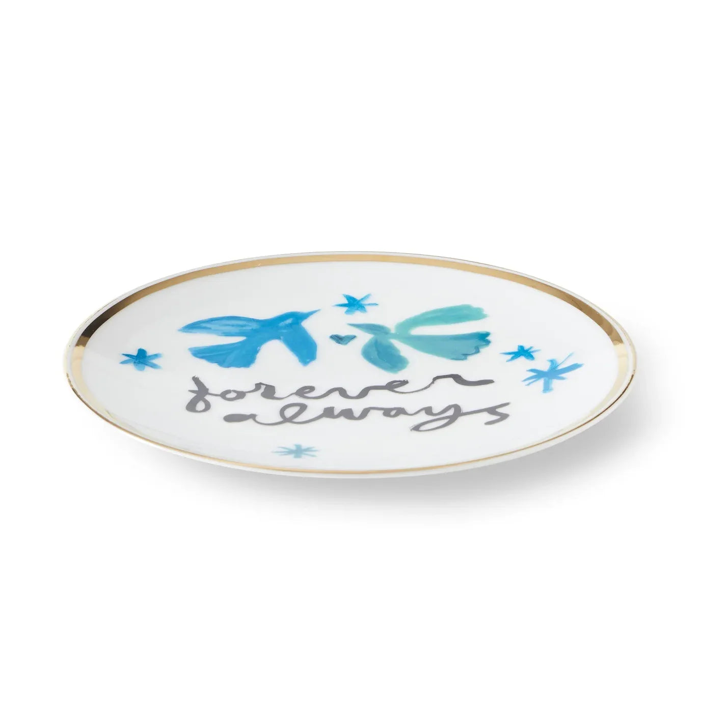 Porcelain Plate "Forever Always"