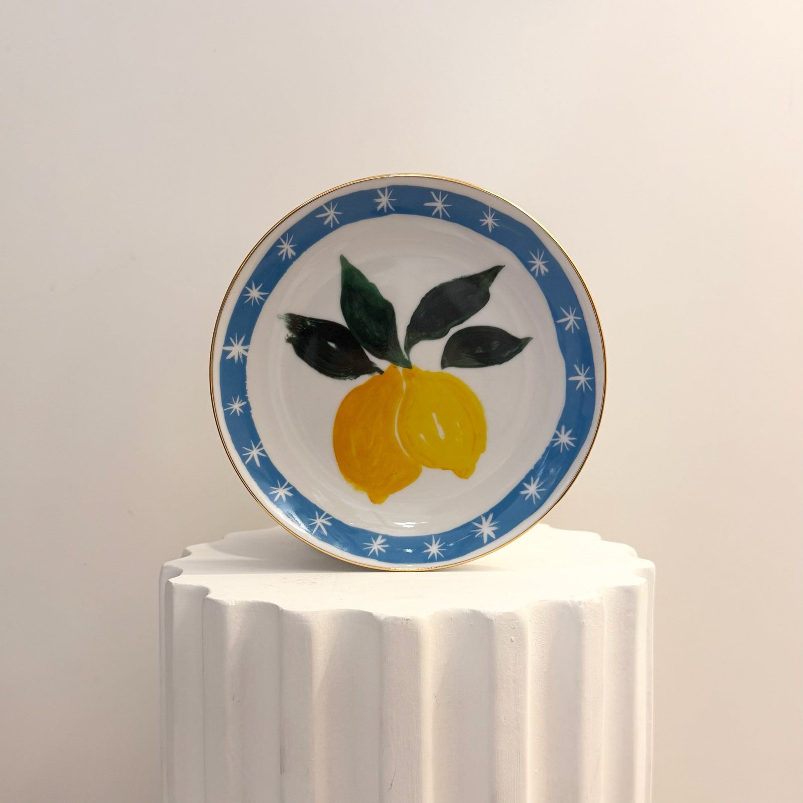 Porcelain Plate Limone