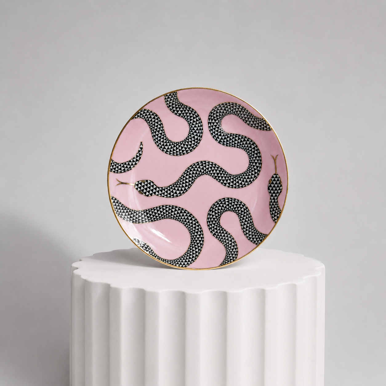 Eden Porcelain Plate Lavender. Jonathan Adler