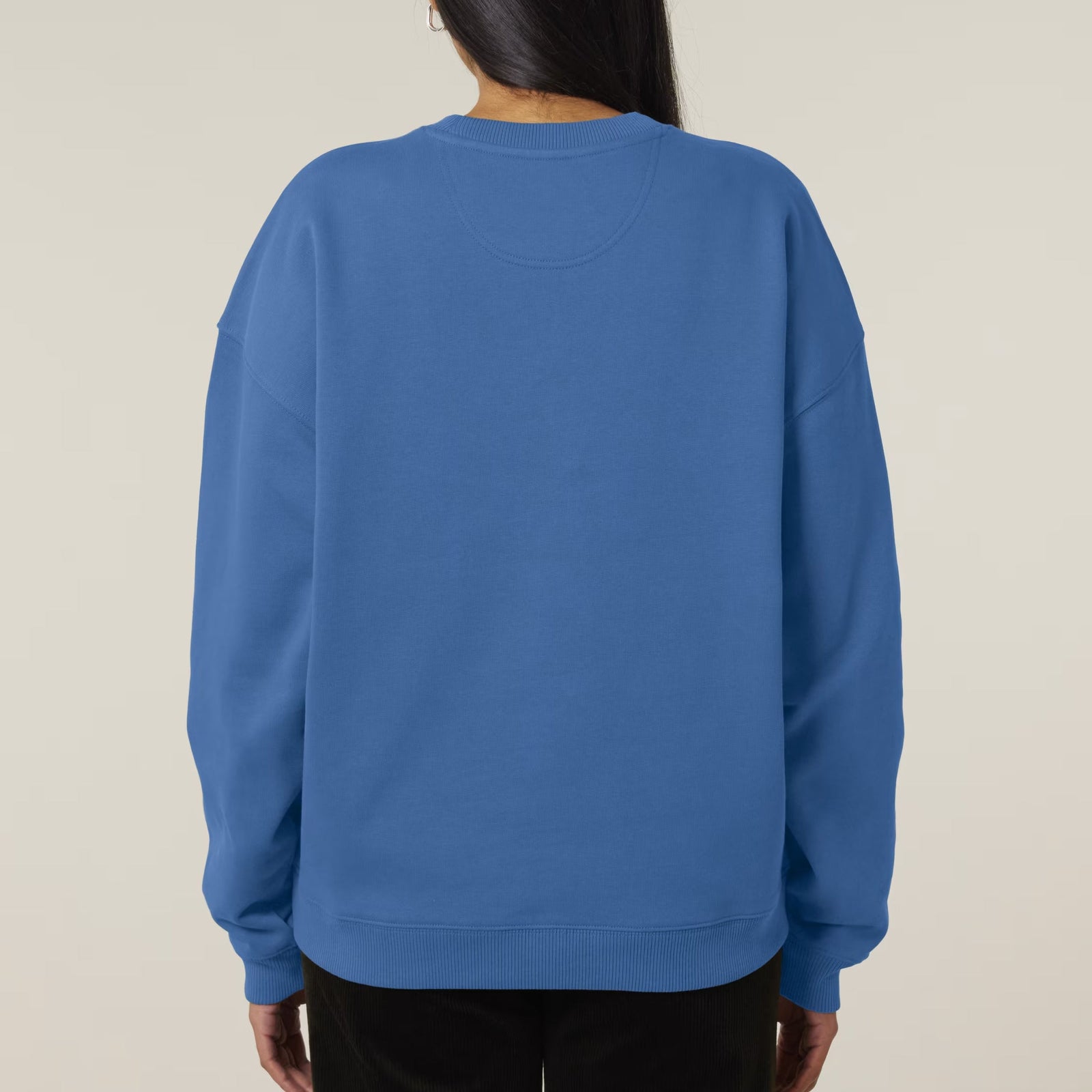 Sudadera Oversized Azul Velero