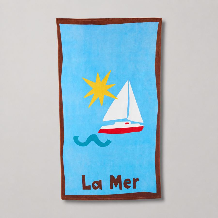Beach Towel La Mer. Jonathan Adler