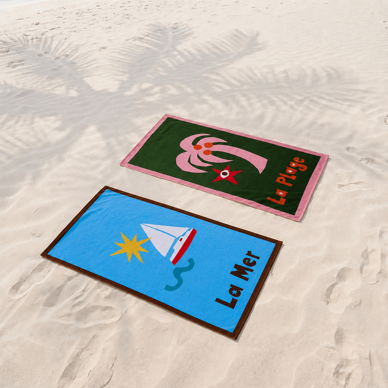 Toalla de Playa La Plage. Jonathan Adler