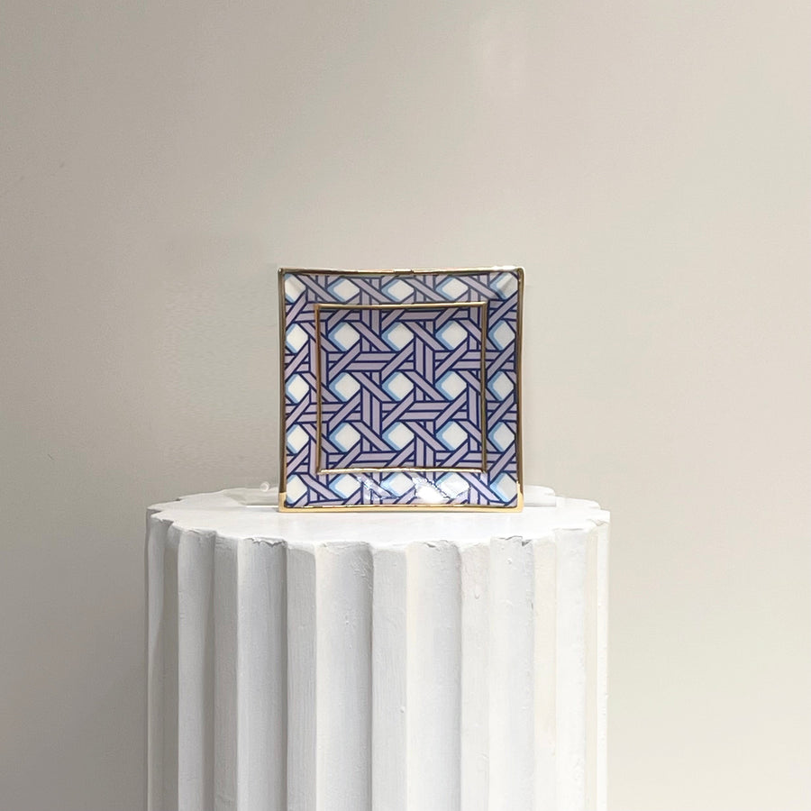 Basketweave Square Tray. Jonathan Adler